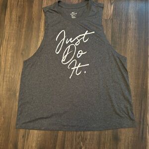 EUC Nike Athletic Cut Tank. Size XL